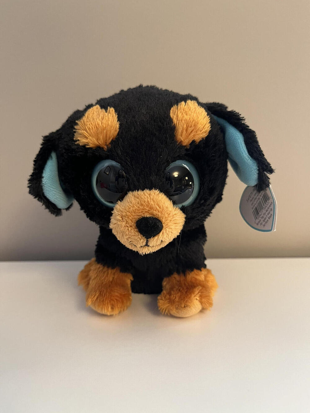 Ty Beanie Boo “Tuffy” the Rottweiler Dog - Rare! (6 inch)